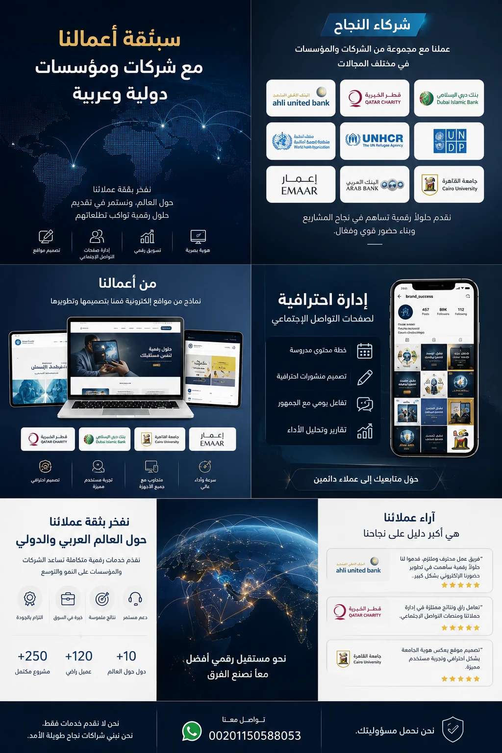 ملف تعريفي بالخدمات والأعمال