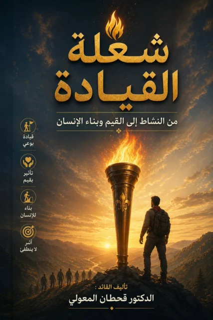 غلاف شعلة القيادة: من النشاط إلى القيم وبناء الإنسان